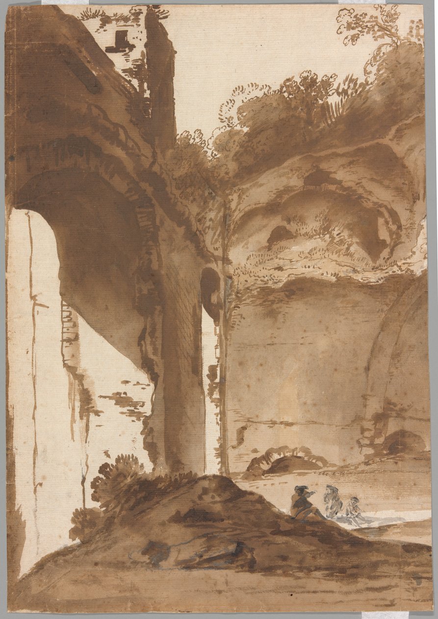 Willa Mecenasa w Tivoli autorstwa Bartholomeus Breenbergh