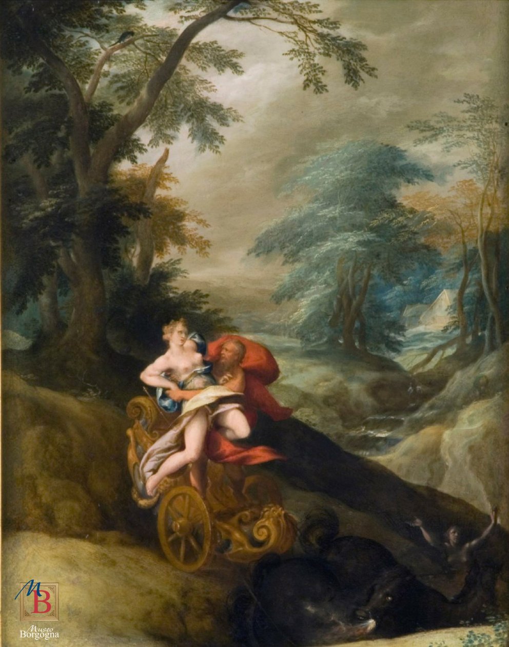 Gwałt na Persefonie autorstwa Bartholomeus Spranger