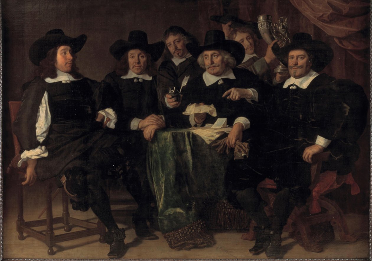 Liderzy drużyn piłkarskich autorstwa Bartholomeus van der Helst