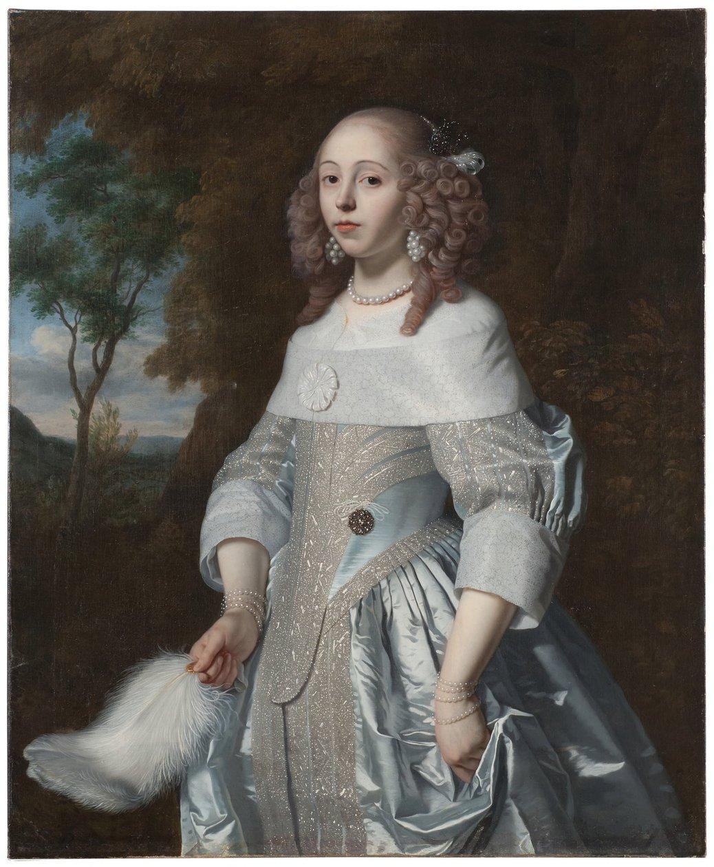 Jeanne Parmentier, 1634-1710, dar De Geera autorstwa Bartholomeus van der Helst