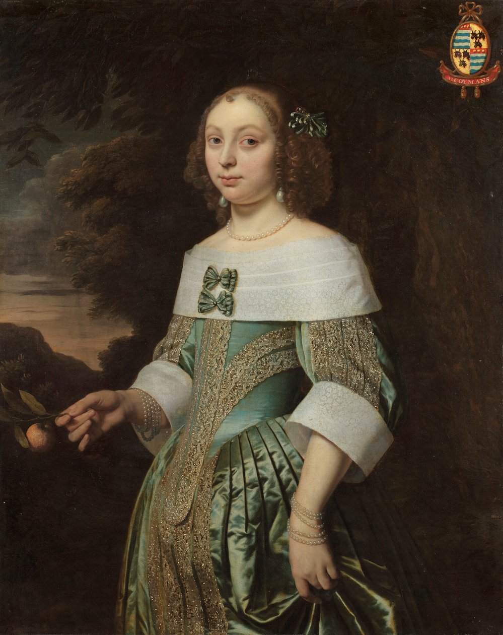 Portret Sophii Coymans (1636-1714) autorstwa Bartholomeus van der Helst