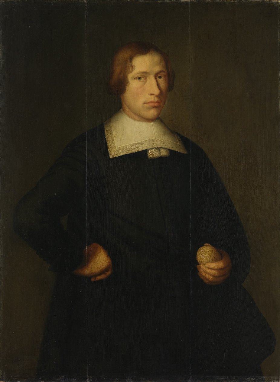 Portret młodego mężczyzny z cytryną autorstwa Bartholomeus van der Helst