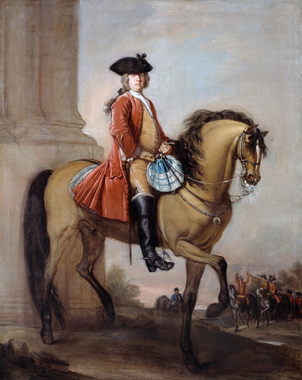 Brygadier i porucznik Richard Gifford (zm.17381739) ok.1727 autorstwa Bartholomew Dandridge