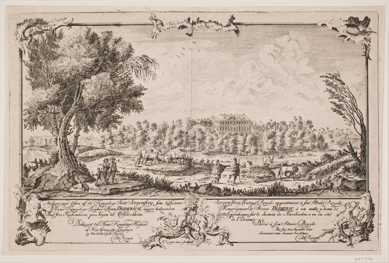 Beztroski zamek autorstwa Bartholomæus Roque