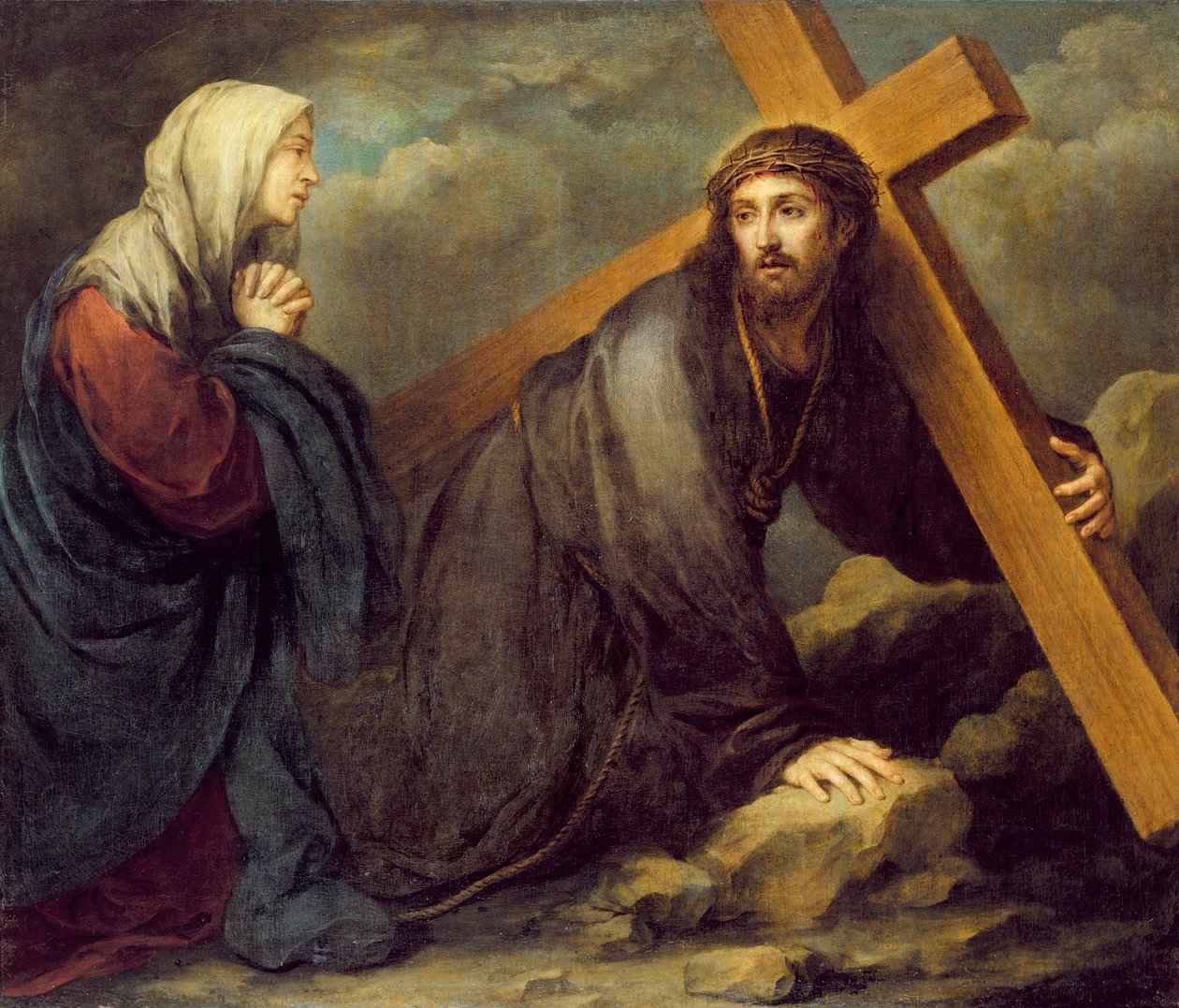 Chrystus na Kalwarii autorstwa Bartolomé Esteban Murillo