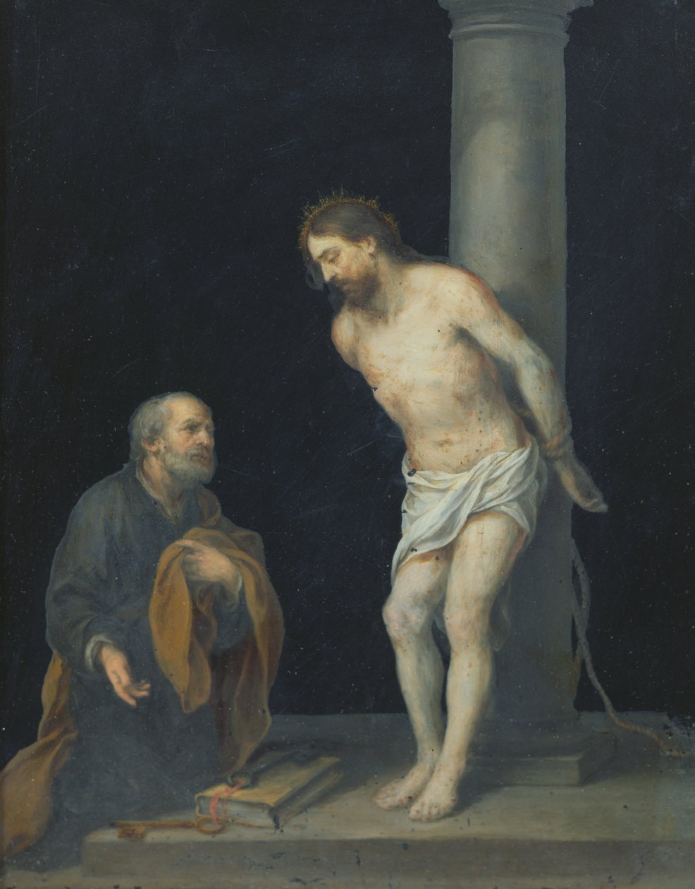 Chrystus w kolumnie autorstwa Bartolomé Esteban Murillo