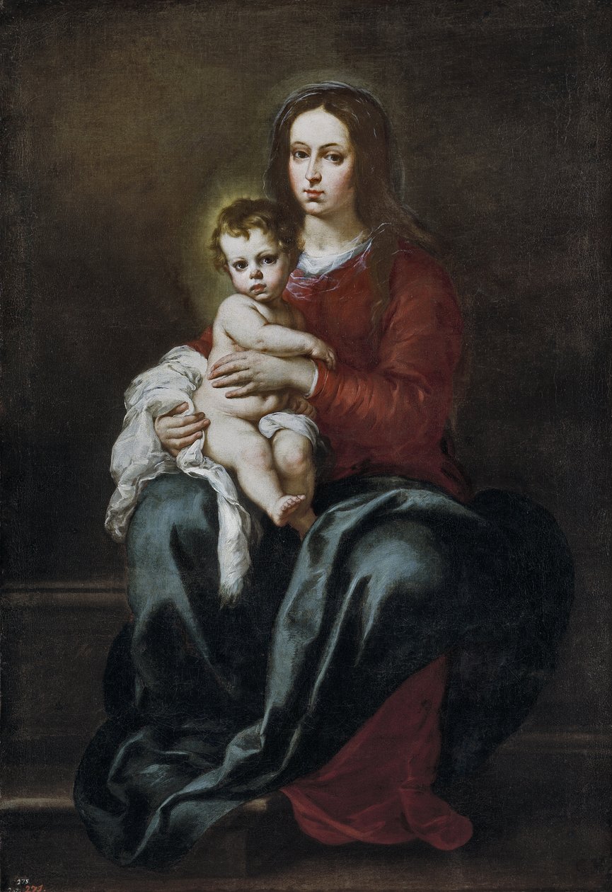 Madonna z Dzieciątkiem autorstwa Bartolomé Esteban Murillo