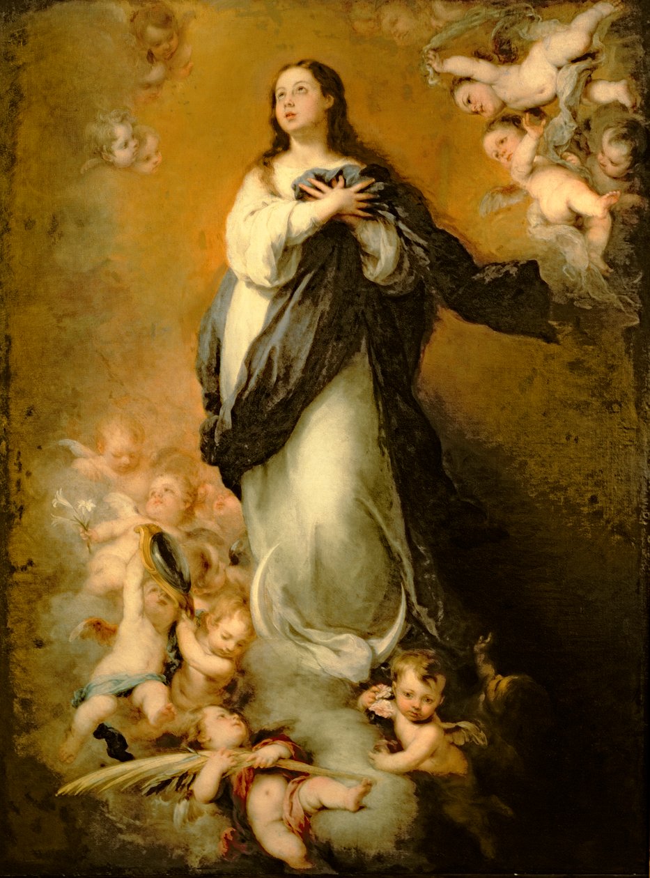 Niepokalane Poczęcie autorstwa Bartolomé Esteban Murillo