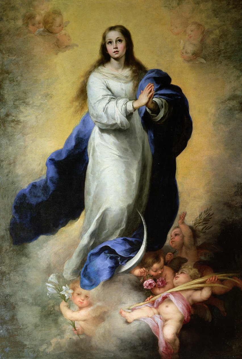 Niepokalane Poczęcie, 1660-65 autorstwa Bartolomé Esteban Murillo