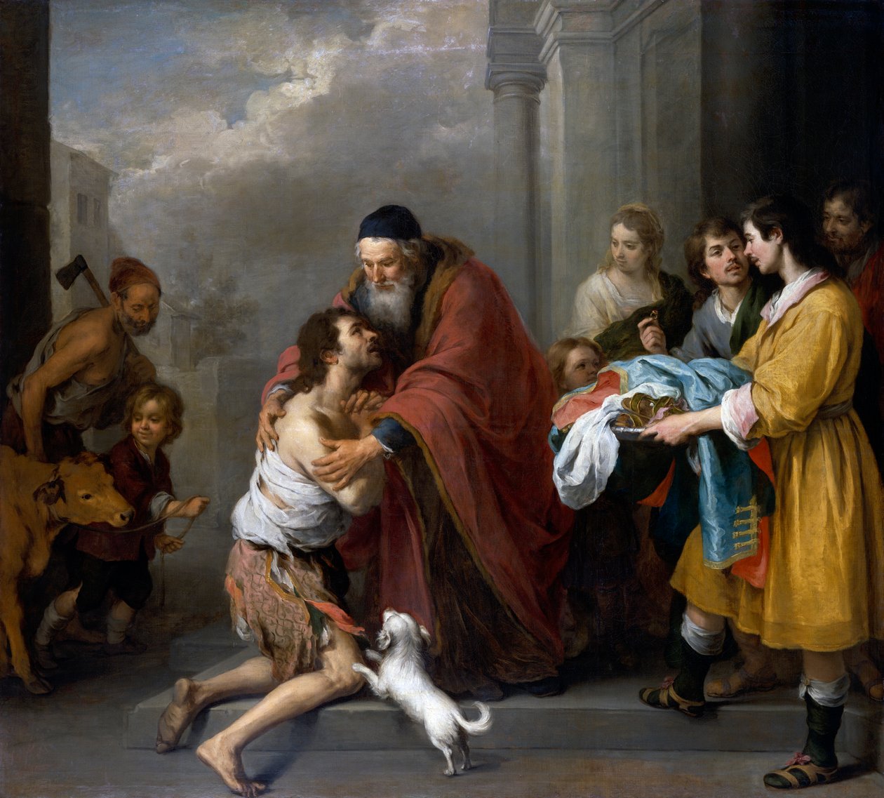 Powrót syna marnotrawnego autorstwa Bartolomé Esteban Murillo