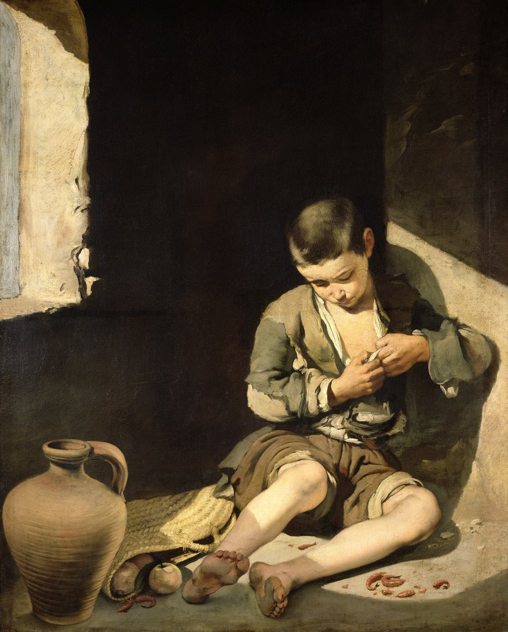 Młody żebrak, ok. 1650 autorstwa Bartolomé Esteban Murillo