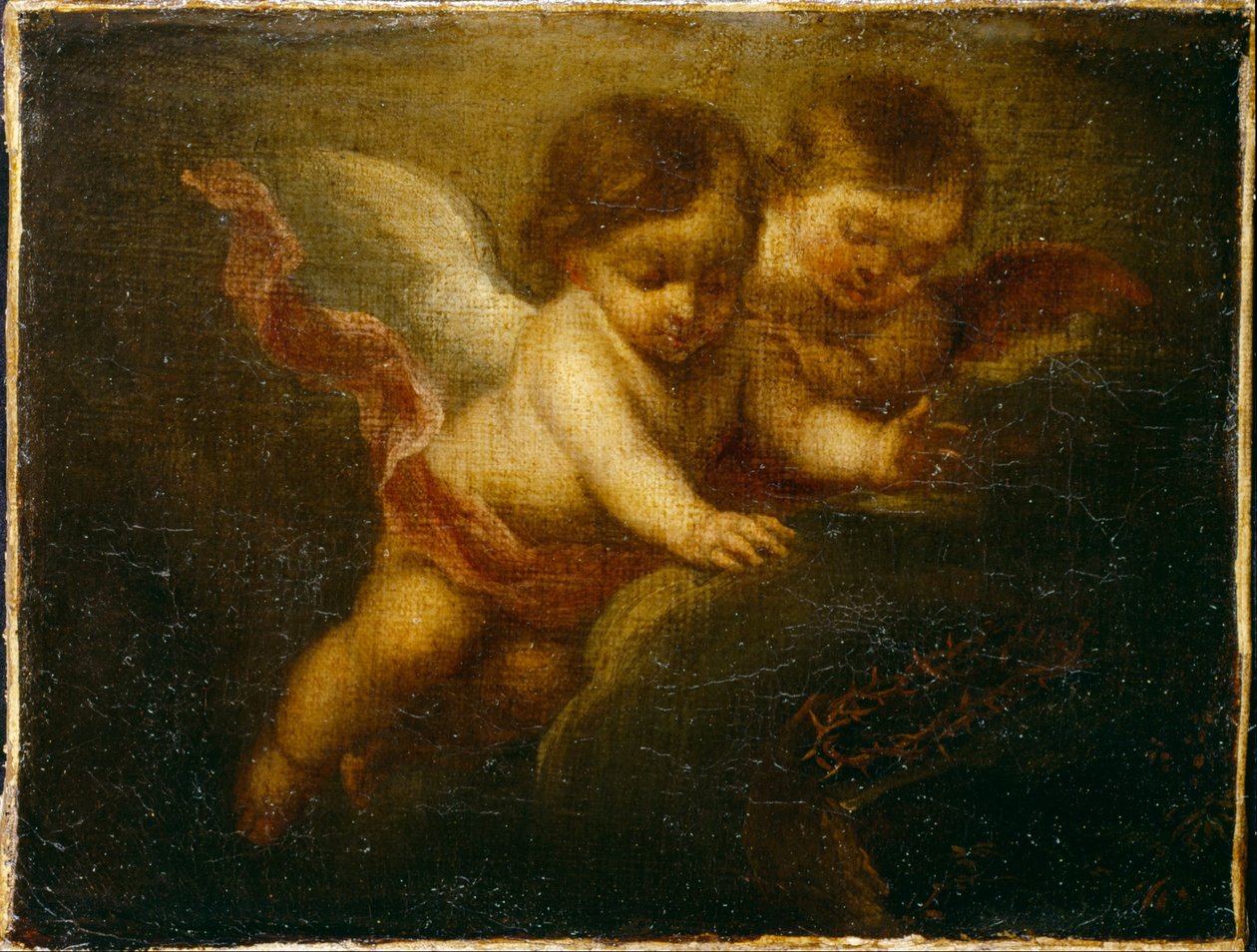 Dwoje Dzieci Aniołów autorstwa Bartolomé Esteban Murillo