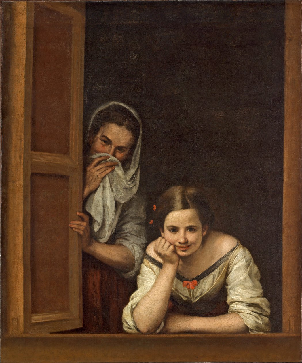 Kobiety z Galicji przy Oknie, ok. 1655-1660 autorstwa Bartolomé Esteban Murillo