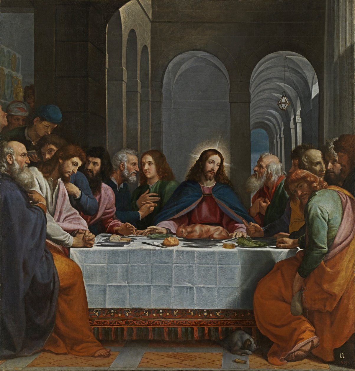 Ostatnia Wieczerza autorstwa Bartolomé Carducho