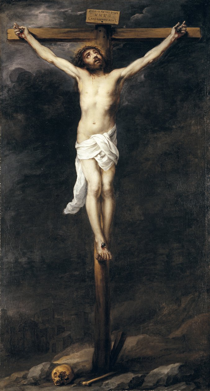 Chrystus na krzyżu, 1660-70 autorstwa Bartolomé Esteban Murillo