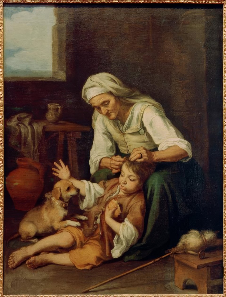 Toaleta domowa autorstwa Bartolomé Esteban Murillo