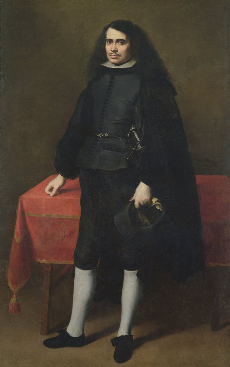 Portret dżentelmena w kołnierzu kryzy, ok. 1670 autorstwa Bartolomé Esteban Murillo