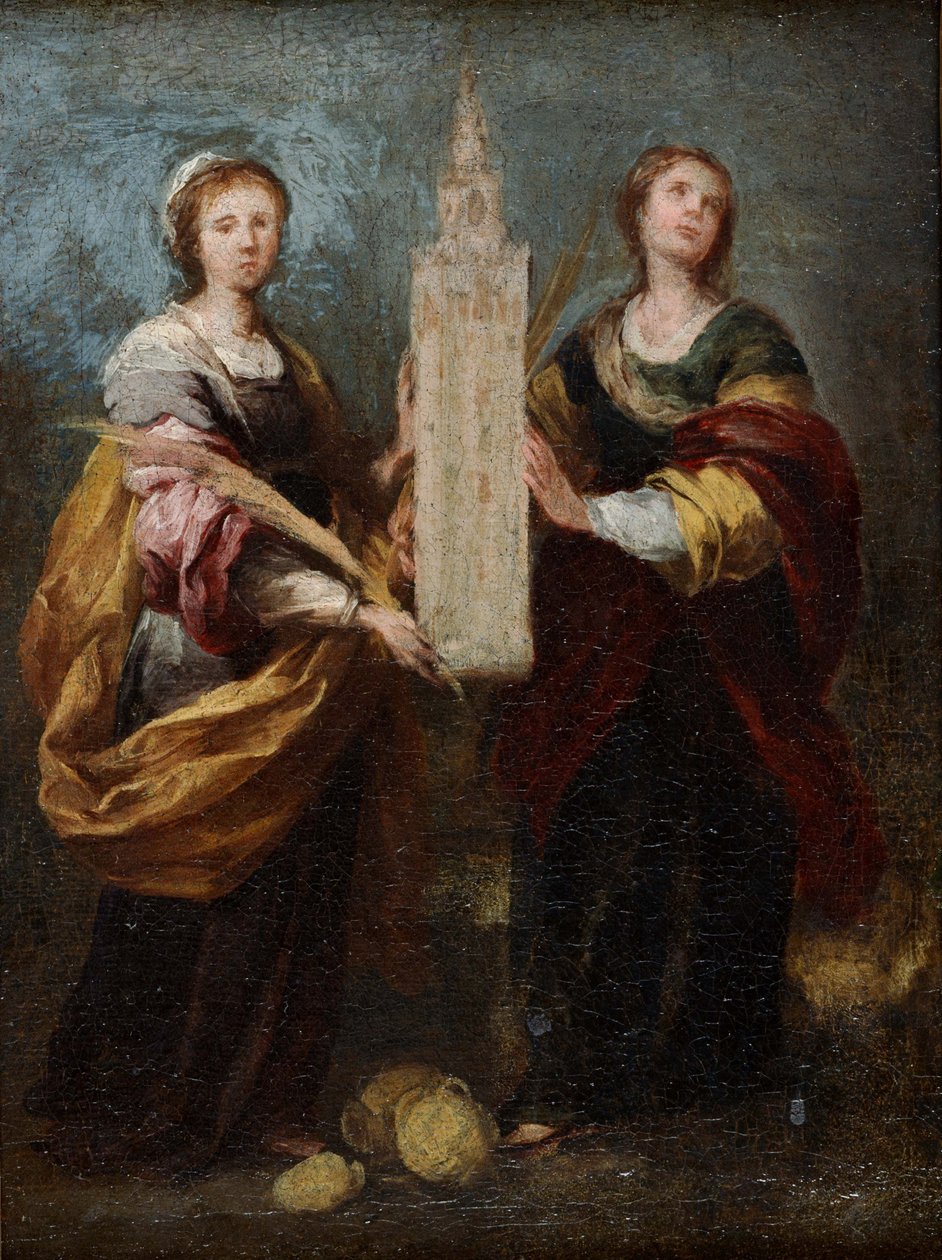 Święci Justa i Rufina, ok. 1665 autorstwa Bartolomé Esteban Murillo