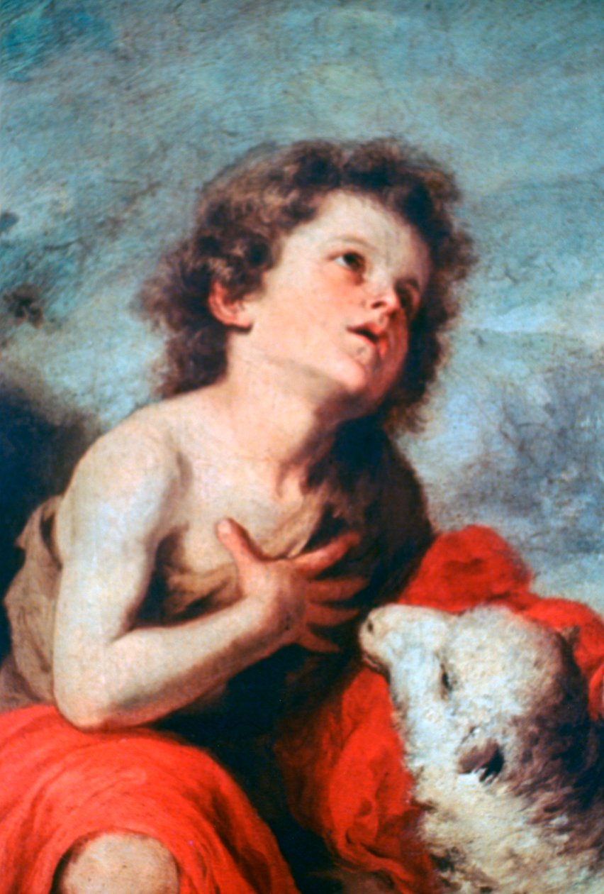 Św. Jan Chrzciciel jako dziecko, ok. 1665 autorstwa Bartolomé Esteban Murillo