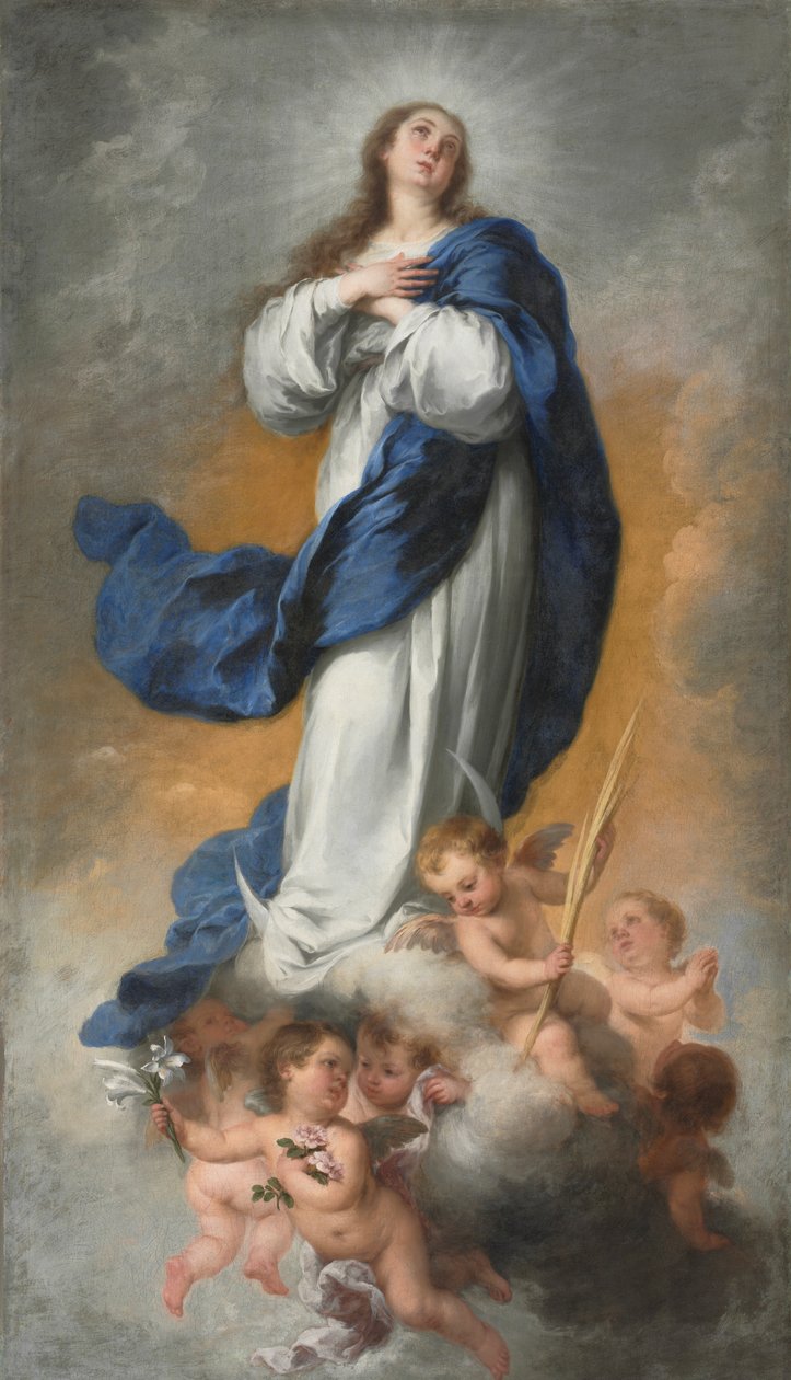 Niepokalane Poczęcie autorstwa Bartolomé Esteban Murillo
