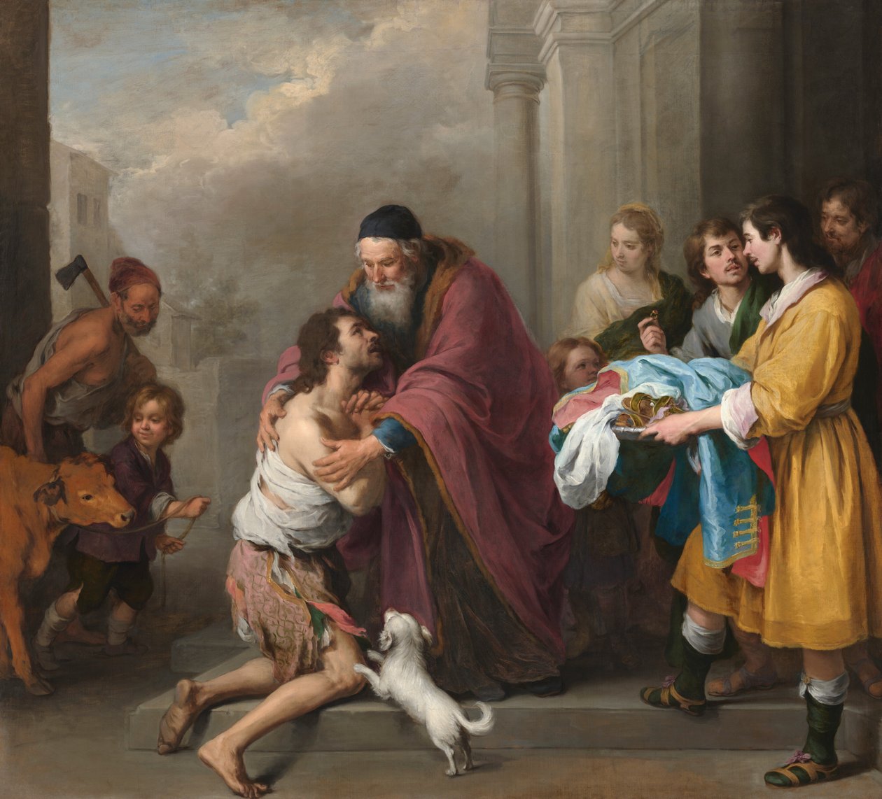 Powrót syna marnotrawnego autorstwa Bartolomé Esteban Murillo
