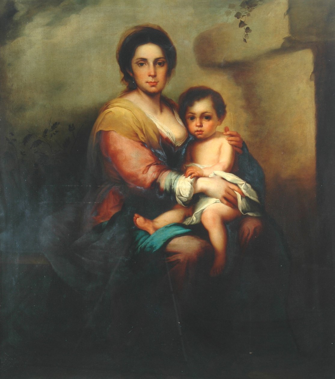Dziewica z Dzieciątkiem, XVIII wiek autorstwa Bartolomé Esteban Murillo