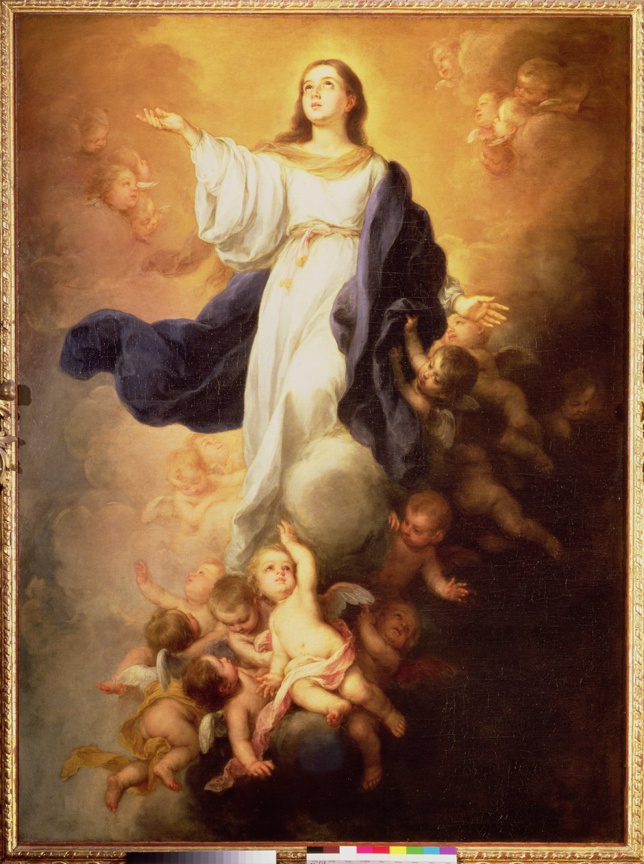 Wniebowzięcie Najświętszej Marii Panny, 1670s autorstwa Bartolomé Esteban Murillo