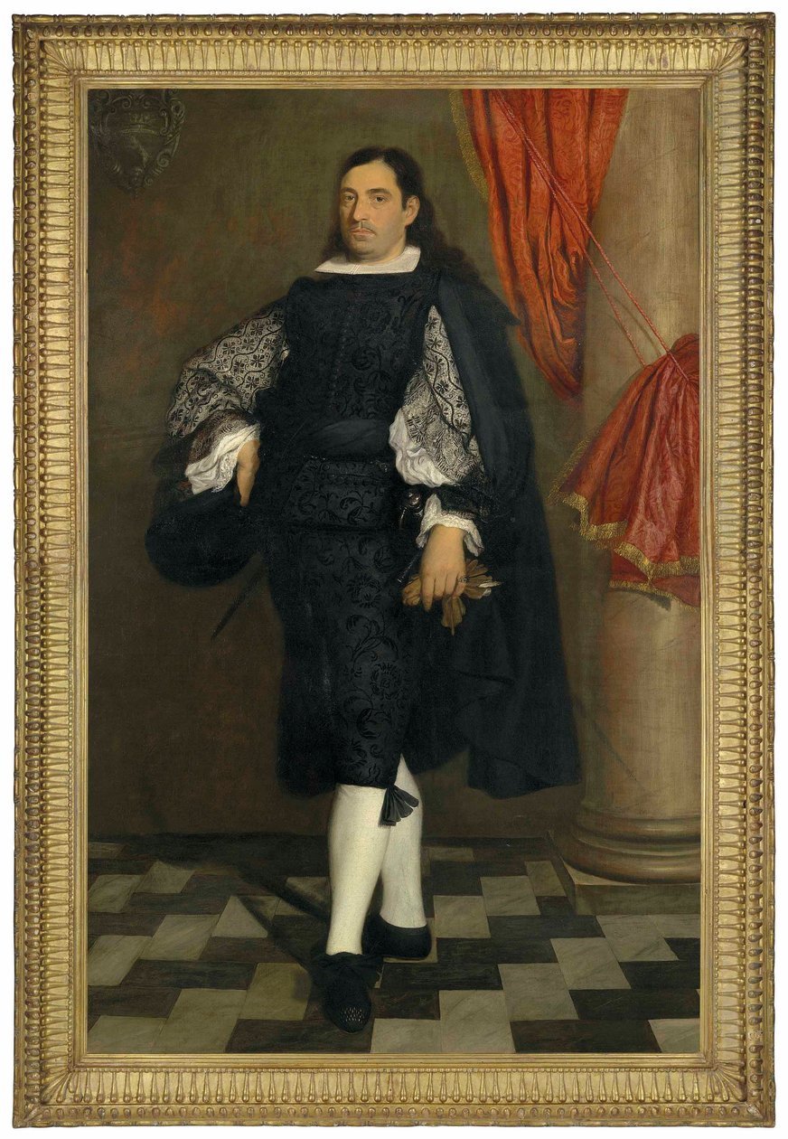 Portret dżentelmena autorstwa Bartolome Esteban and studio Murillo