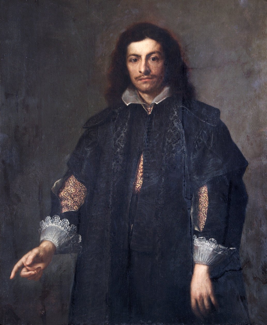 Nieznany mężczyzna, połowa lat pięćdziesiątych XVII wieku (olej na płótnie) autorstwa Bartolomé Esteban Murillo