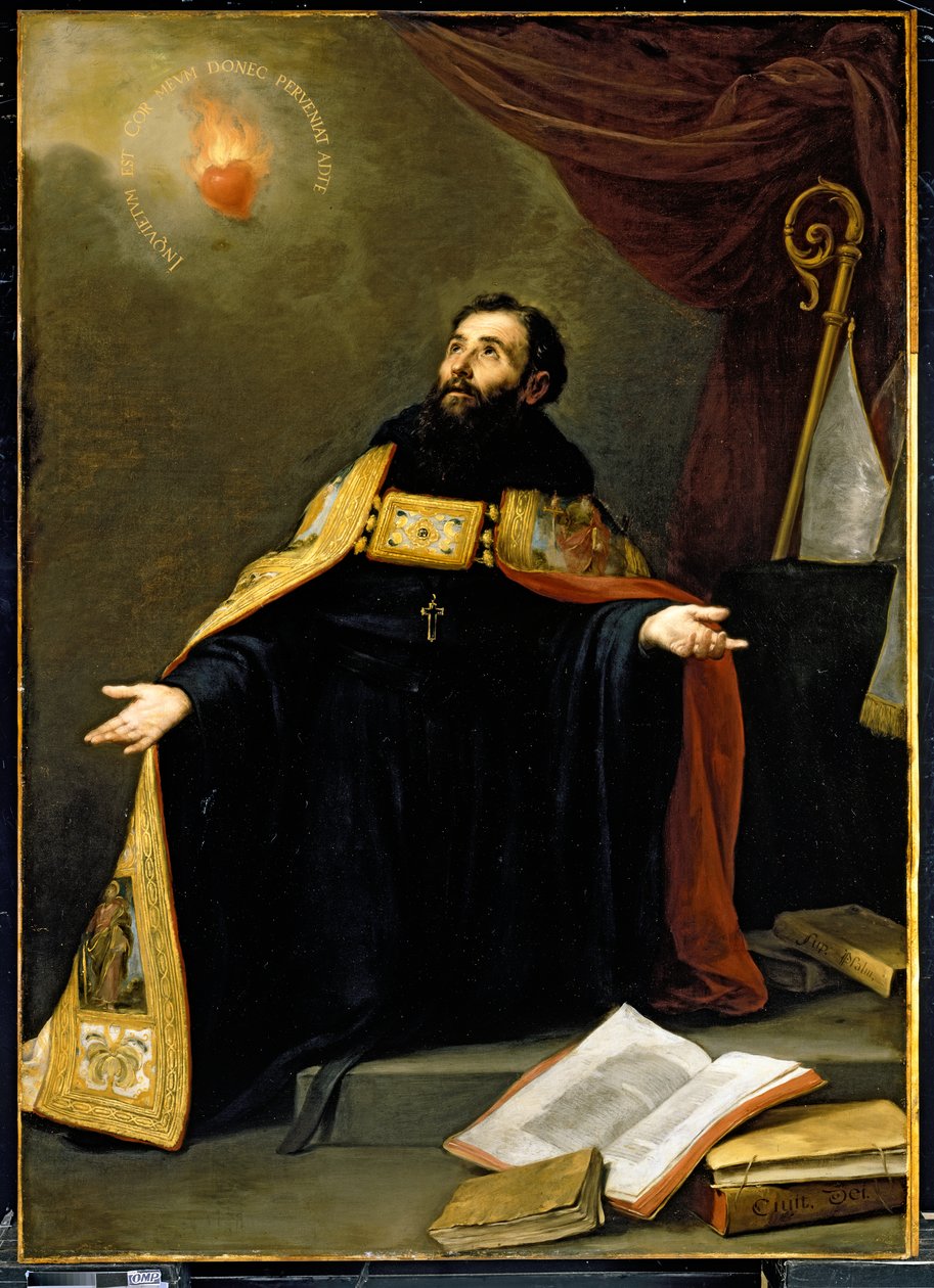 Św. Augustyn w Ekstazie autorstwa Bartolomé Esteban Murillo