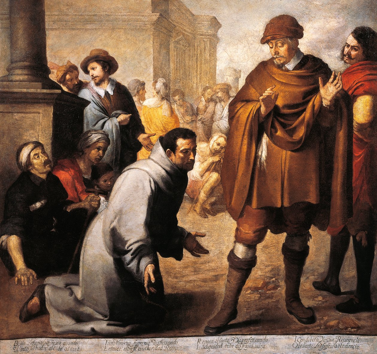 Święty Salwador z Horty i Inkwizytor Aragonii – Bartolome Esteban Murillo (1618-1682) autorstwa Bartolomé Esteban Murillo