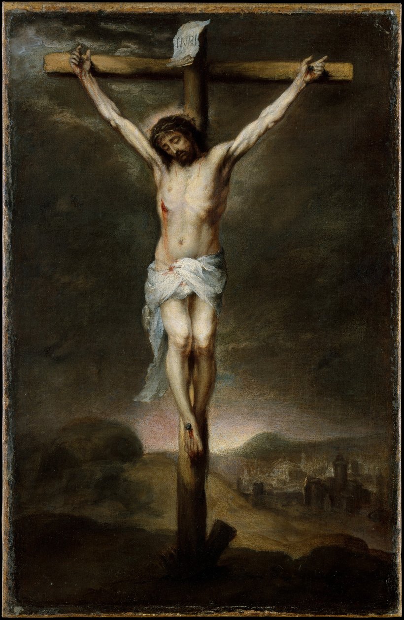 Ukrzyżowanie autorstwa Bartolomé Esteban Murillo