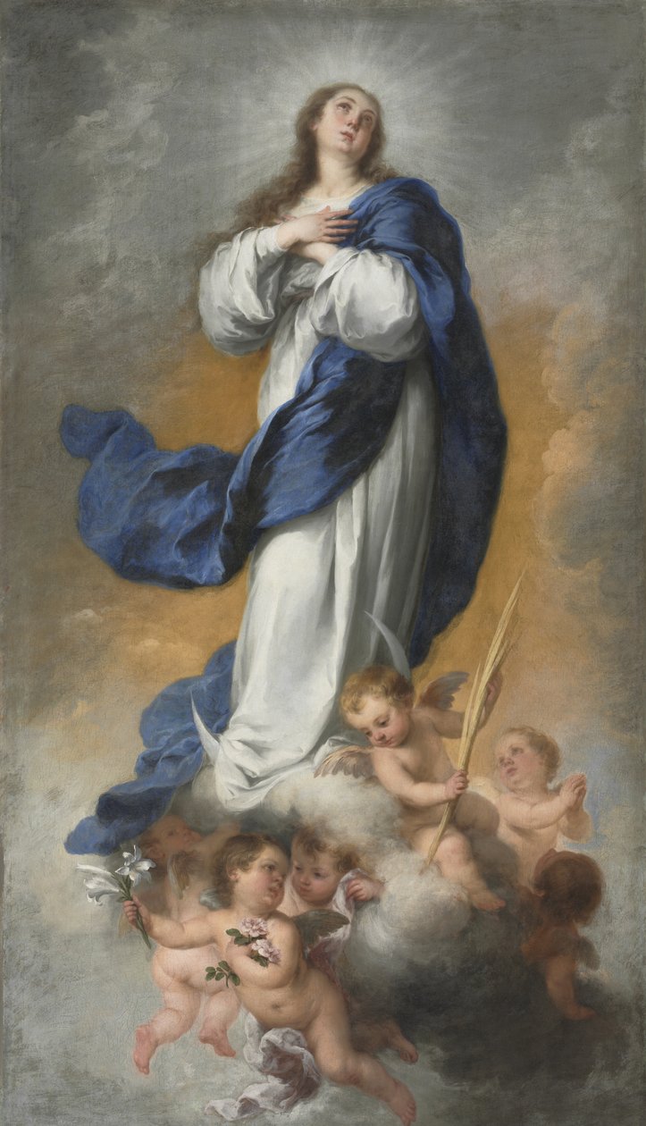 Niepokalane Poczęcie autorstwa Bartolomé Esteban Murillo