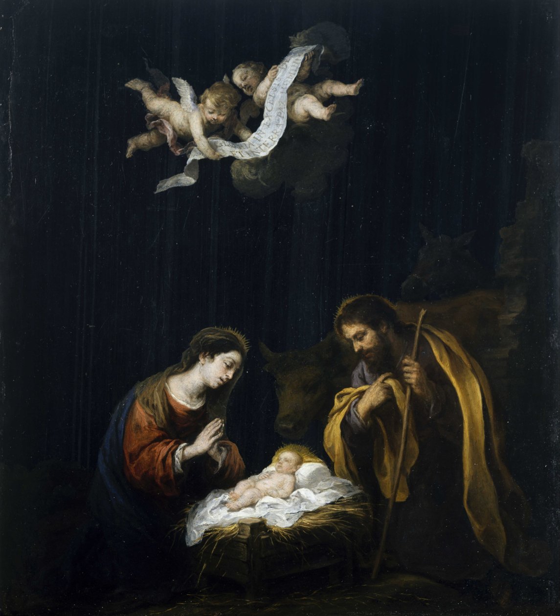 Narodzenie Chrystusa autorstwa Bartolomé Esteban Murillo