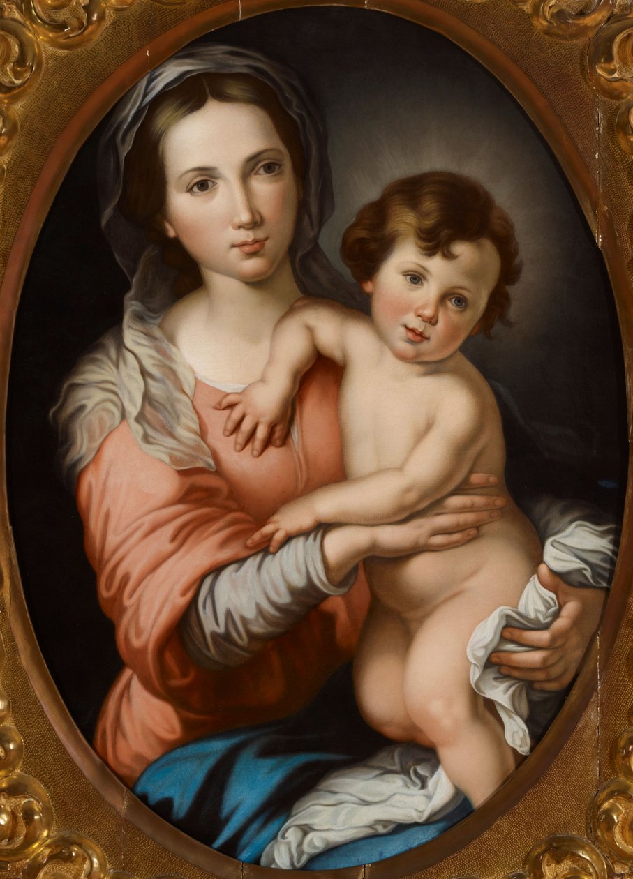 Madonna z Dzieciątkiem autorstwa Bartolomé Esteban Murillo