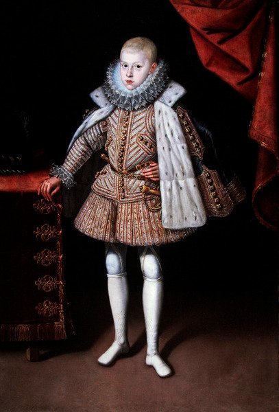 Portret Infante Don Fernando de Austria (olej na płótnie) autorstwa Bartolome Gonzalez