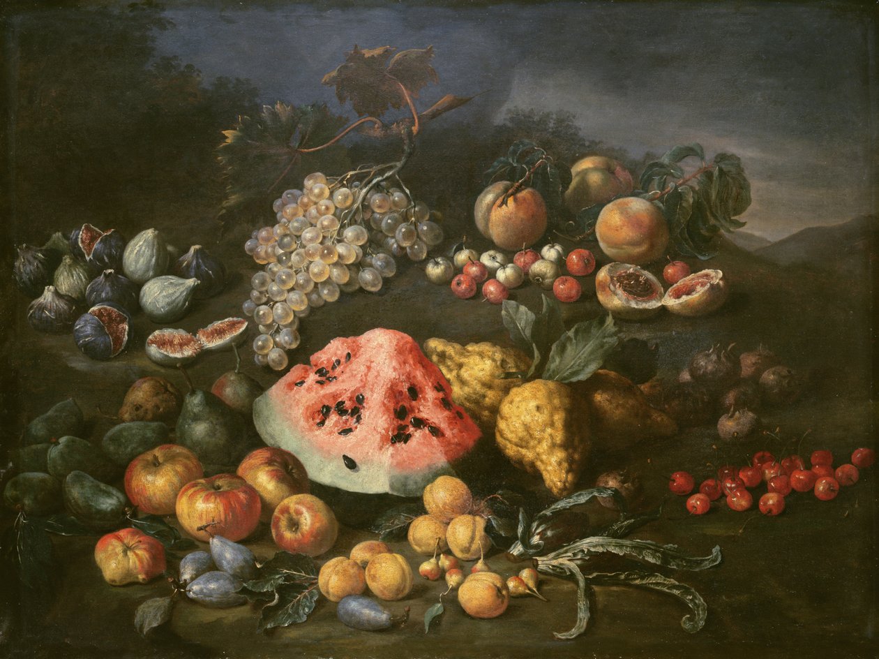 Martwa natura autorstwa Bartolomeo Bimbi