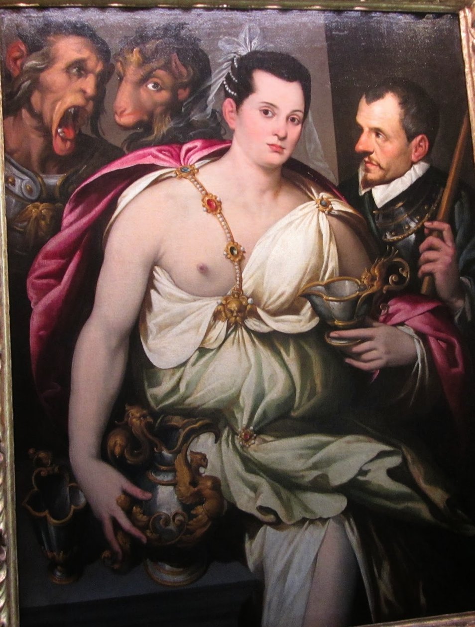 Alegoryczny portret Ulisse Aldrovandi autorstwa Bartolomeo Passarotti