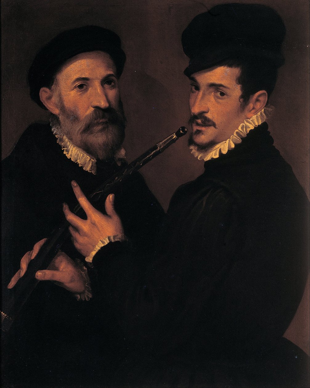 Podwójny portret muzyków autorstwa Bartolomeo Passarotti