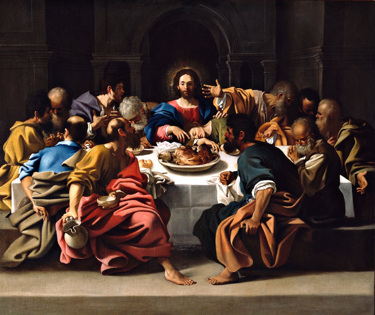 Ostatnia Wieczerza autorstwa Bartolomeo Schedoni