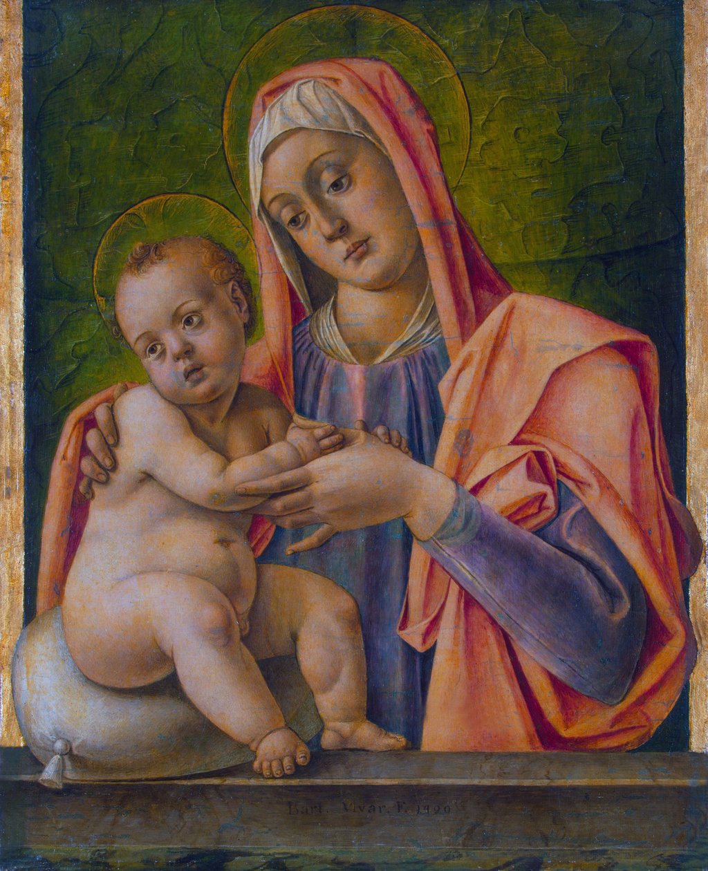 Pustelnia Madonny i Dziecka autorstwa Bartolomeo Vivarini