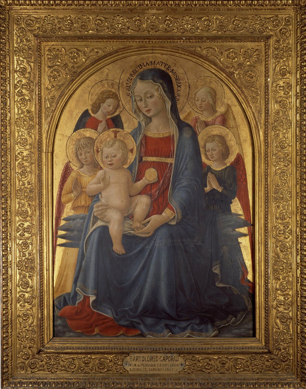 Madonna z dzieckiem autorstwa Bartolomeo Caporali