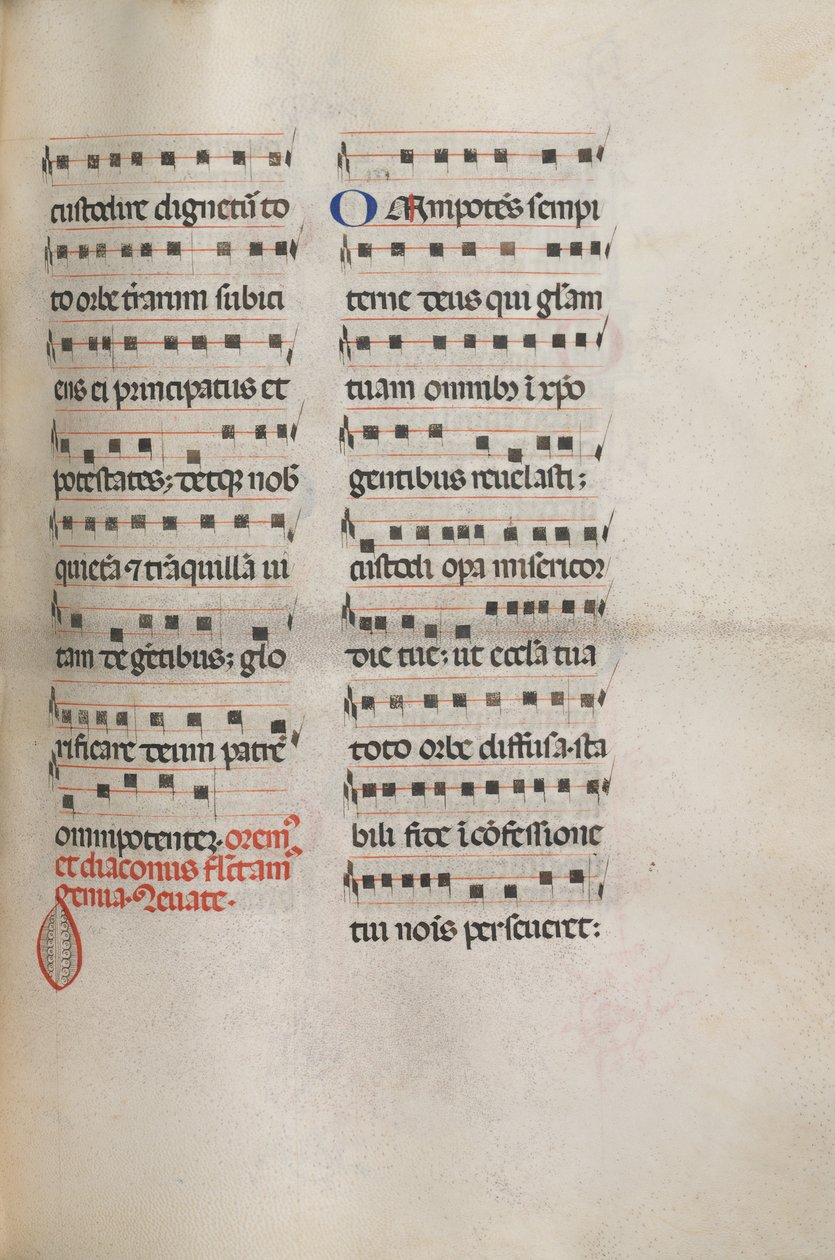 Mszał: Fl. 146: Muzyka do różnych modlitw..., 1469. autorstwa Bartolomeo Caporali