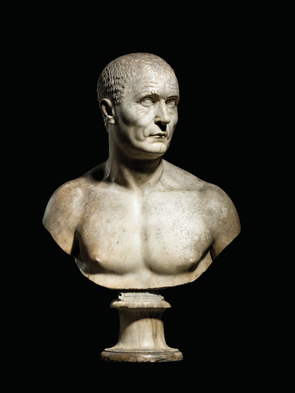 Popiersie mężczyzny autorstwa Bartolomeo Cavaceppi