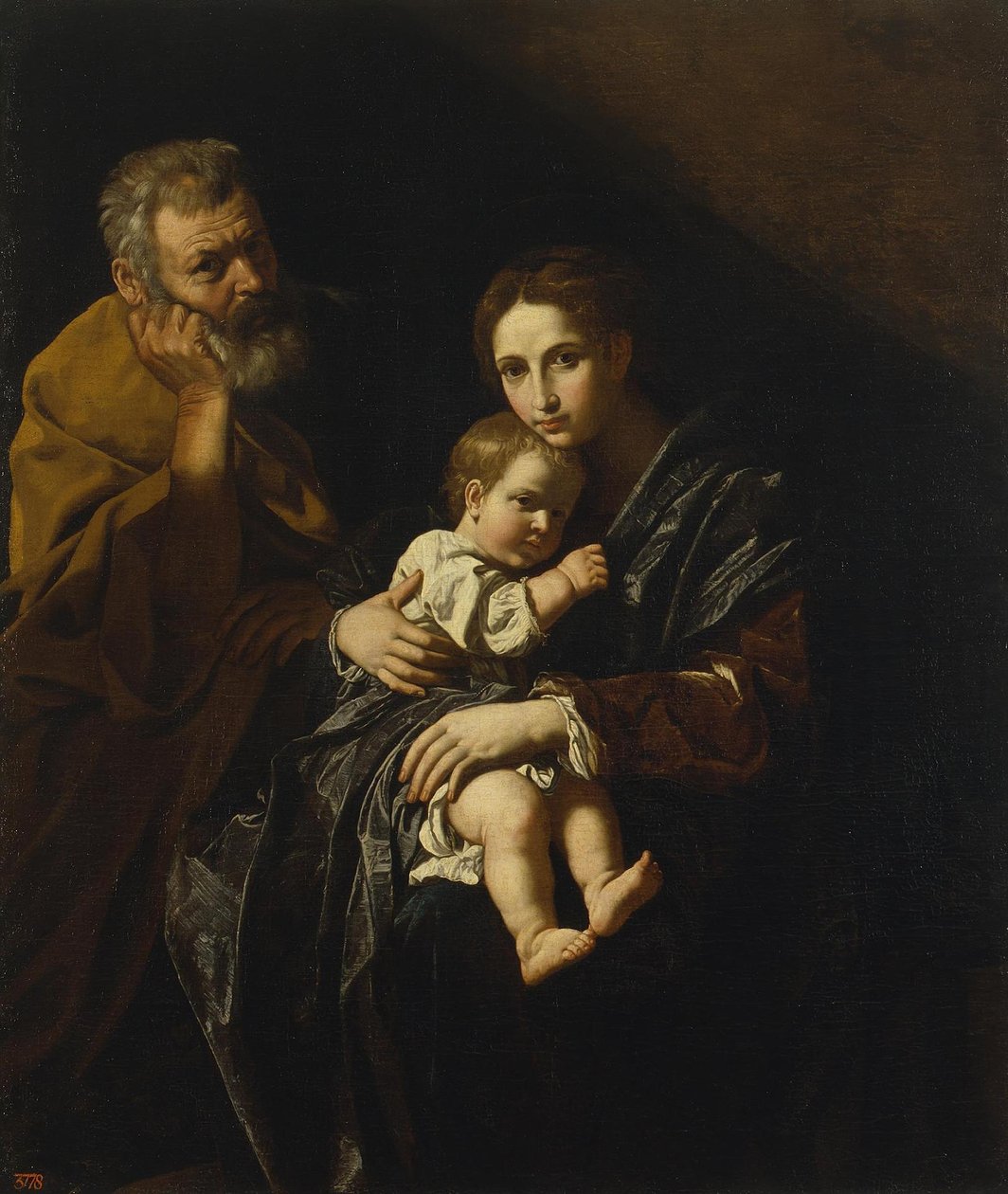 Święta Rodzina autorstwa Bartolomeo Cavarozzi