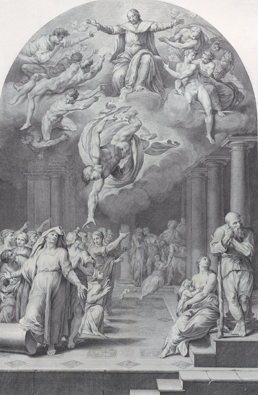 Tablica 40: podział wybranych od potępieńca, 1756. Twórcy: Bartolomeo Crivellari, Gabriel Söderling. autorstwa Bartolomeo Crivellari, Gabriel Söderling