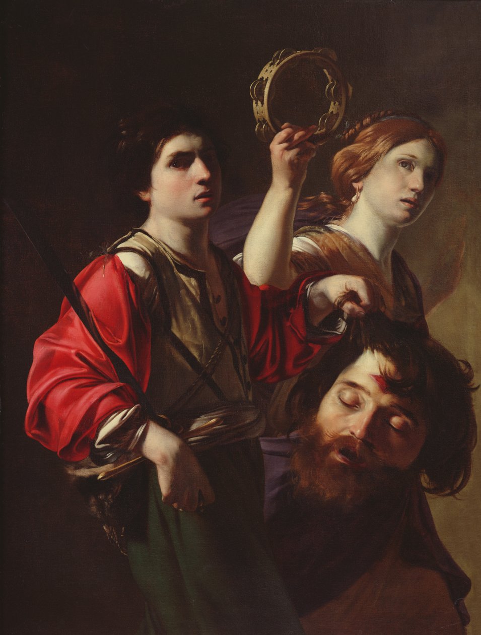 Dawid Triumfujący autorstwa Bartolomeo Manfredi
