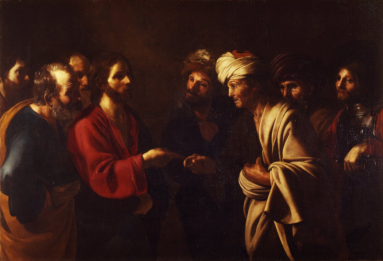 Hołd dla Cezara autorstwa Bartolomeo Manfredi