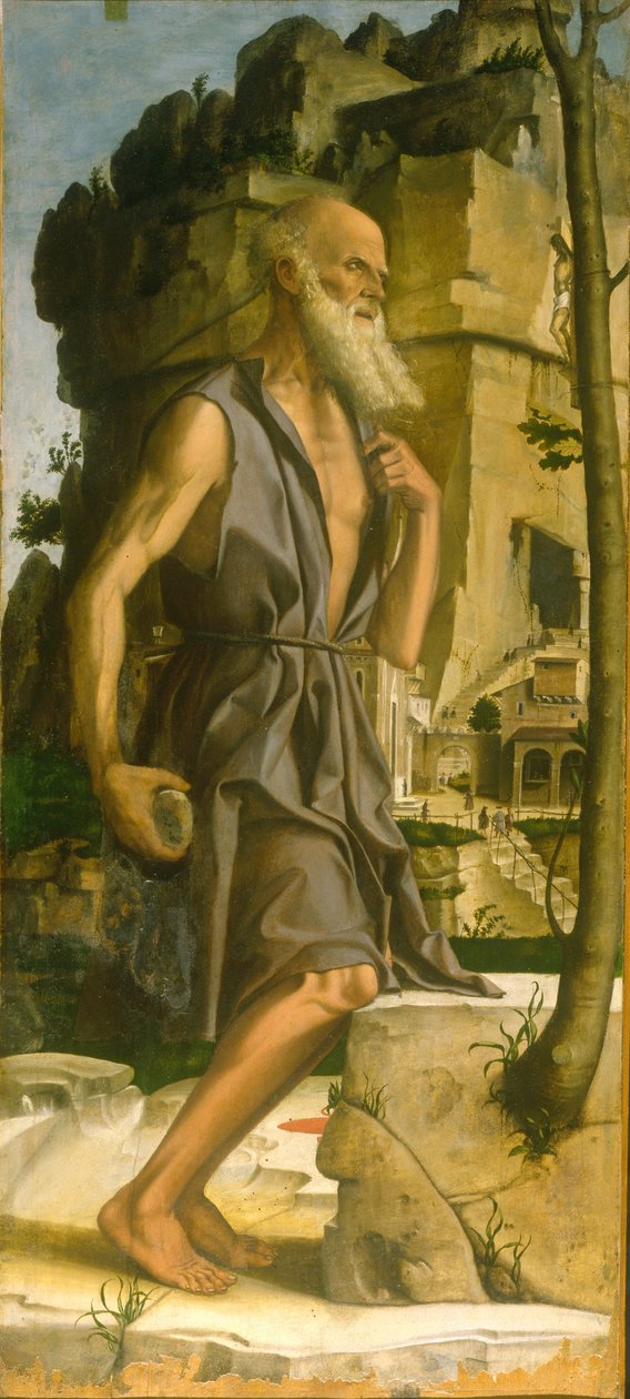 Święty Hieronim autorstwa Bartolomeo Montagna