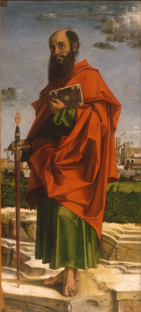 Św. Paweł, 1482 autorstwa Bartolomeo Montagna